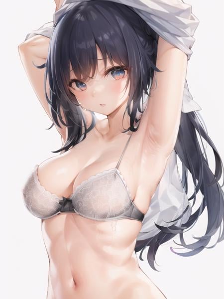 undressing shirt - AI Model cover image