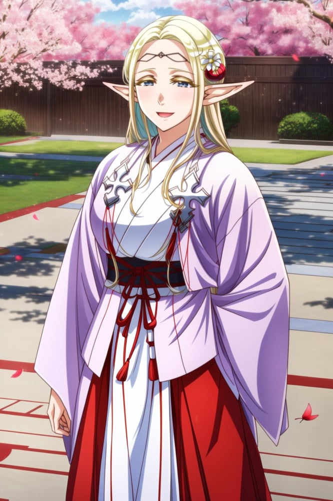Elda (Takamimi Himenomikoto) | Edomae Elf LoRa - AI LoRA model on PixAI