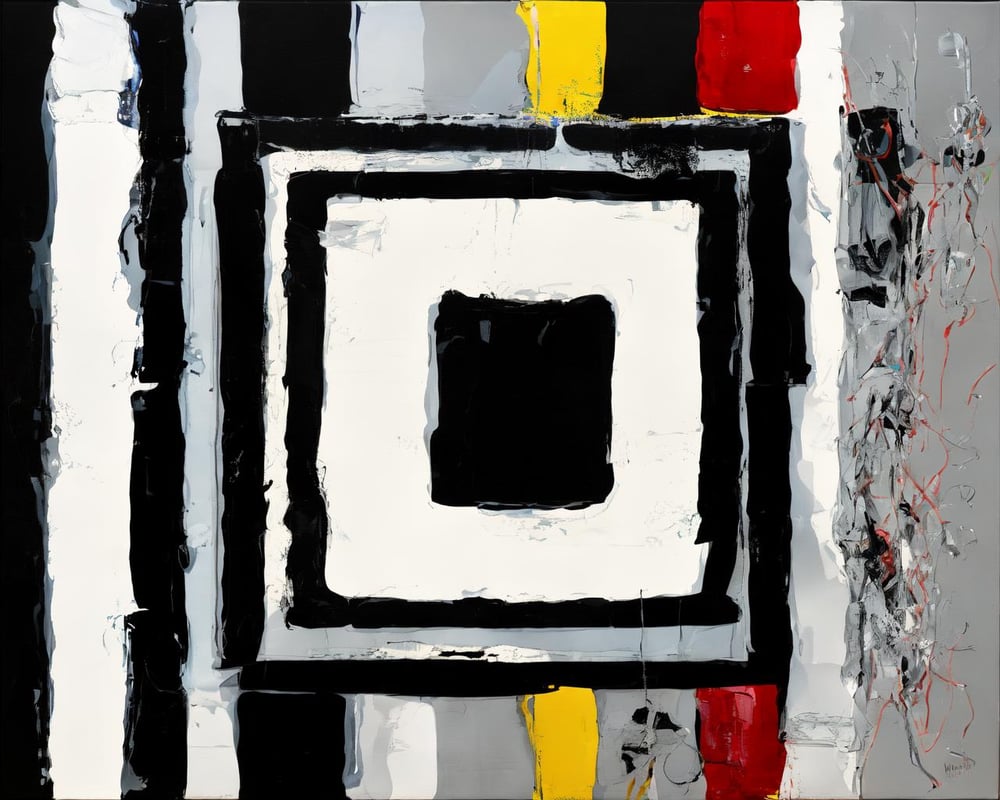 Minimalism modern art - AI Model cover image