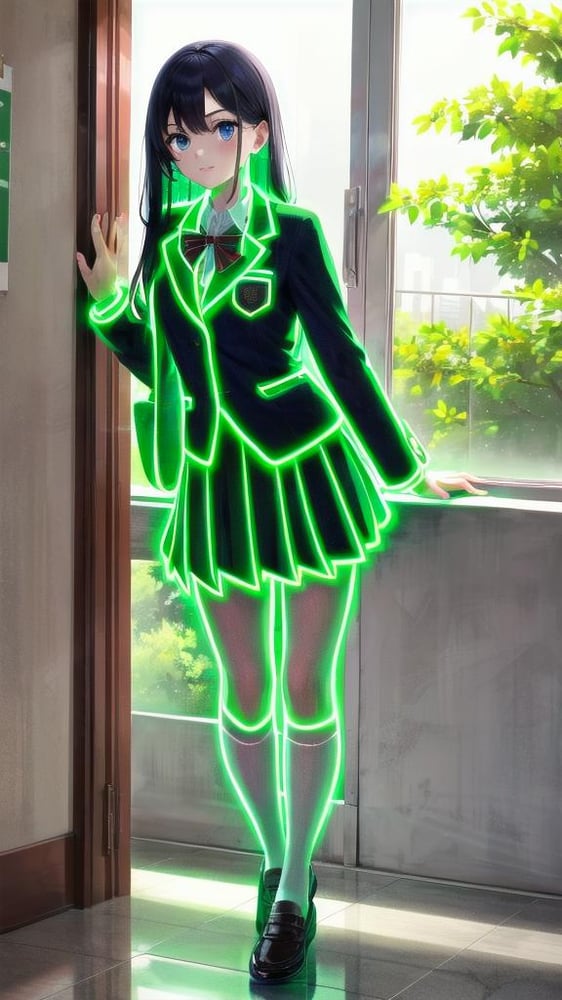 neon lights clothes - AI Model 커버 이미지