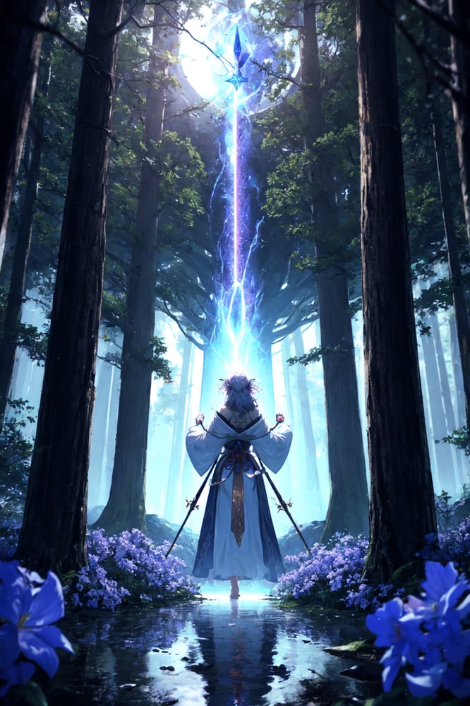 AI art "Sorceress #2"
