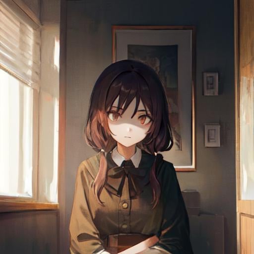 Shaded face (eyes in shadow) - AI Model cover image
