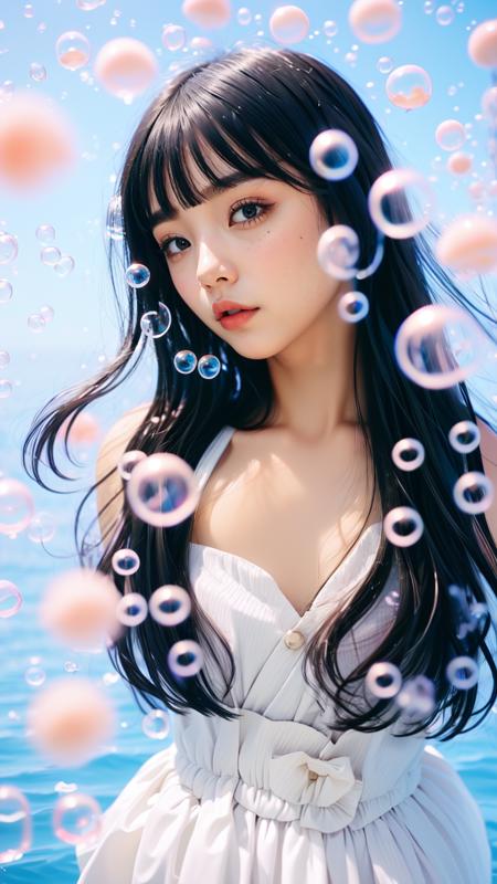 Bubble Flower Beauty - AI Model cover image