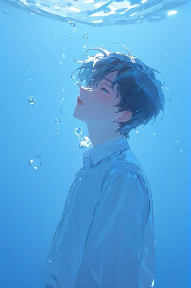 厚涂插画风男性特化 絵画少年 [SDXL] - AI Model cover image