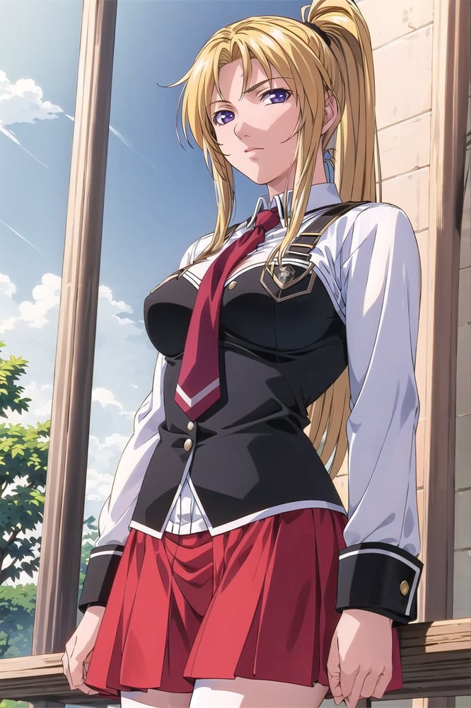 [Bible Black]saeki kaori(school uniform) - AI LoRA model on PixAI