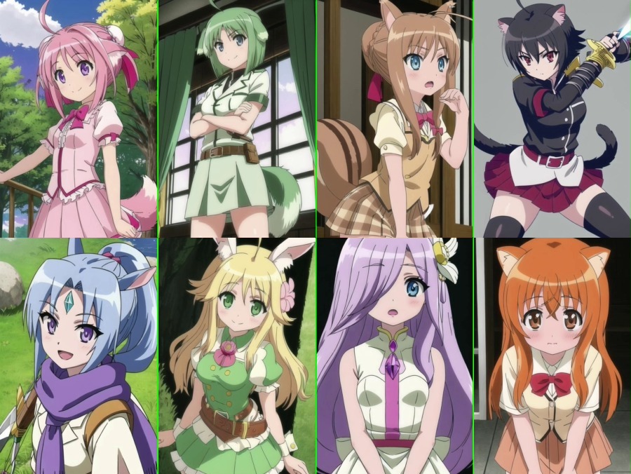 Dog Days Characters Pack - AI Model cover image