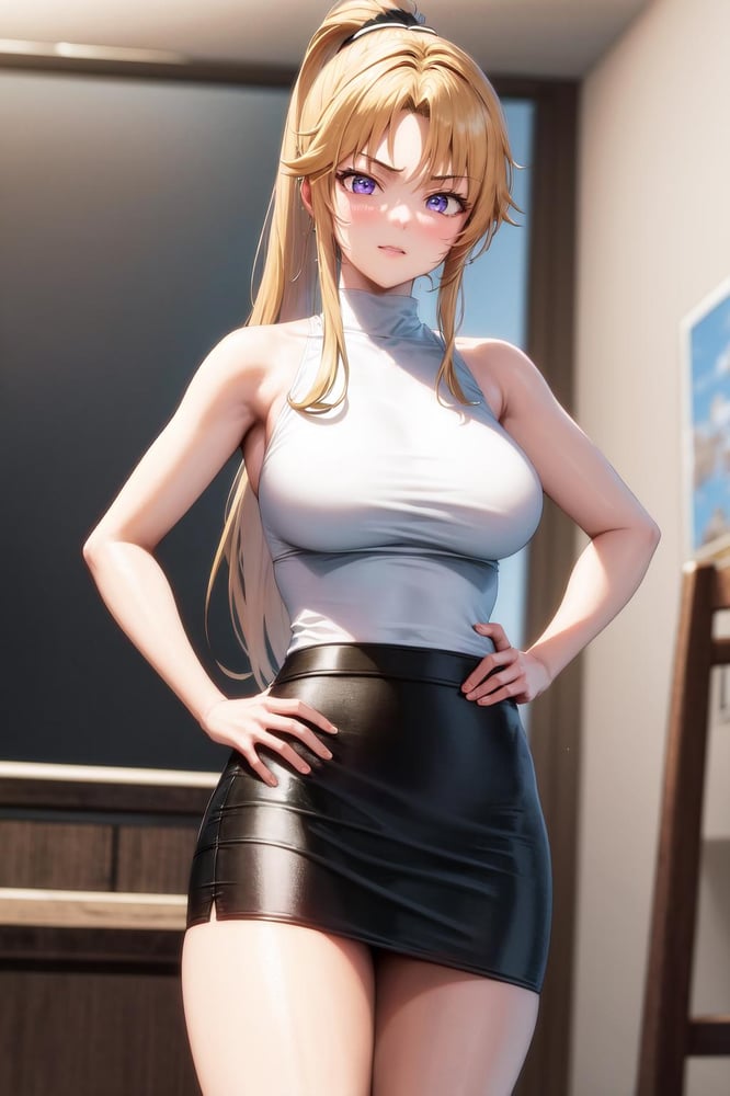 Kaori Saeki | 黑暗圣经 佐伯香织 | 佐伯 香織 (Bible Black) - AI LoRA model on PixAI