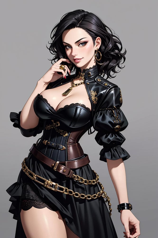 Corset Gothique - by EDG - AI LoRA model on PixAI