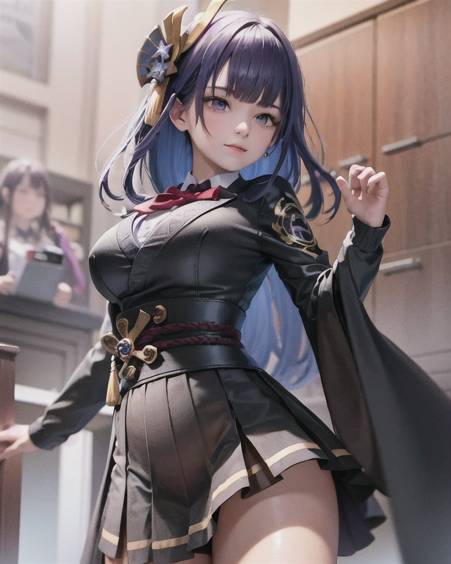Raiden Shogun - LoRA  - AI Model cover image