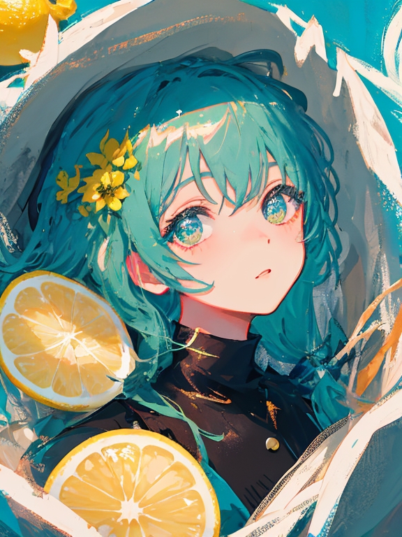 AI art "レモネード"