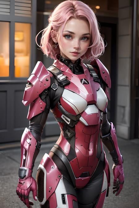 Mecha armor - AI Model cover image