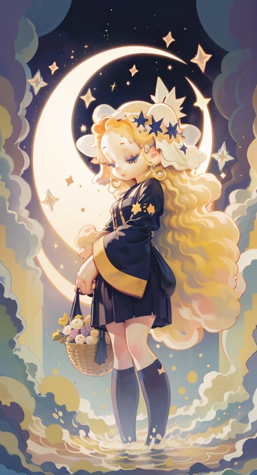 Bright and lovely / 明亮清新可爱插画风格 - AI Model cover image