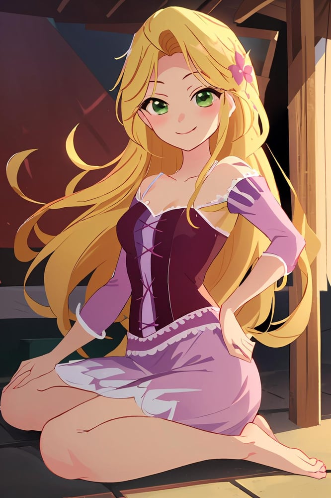 Rapunzel (Tangled series) - AI LoRA model on PixAI
