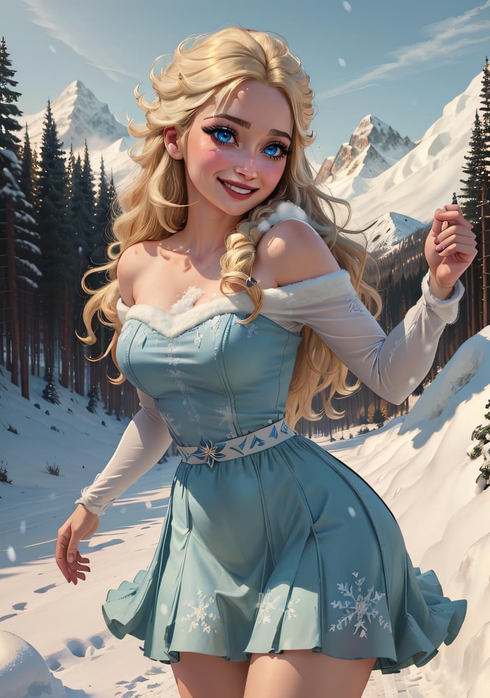Elsa Frozen - AI Model cover image