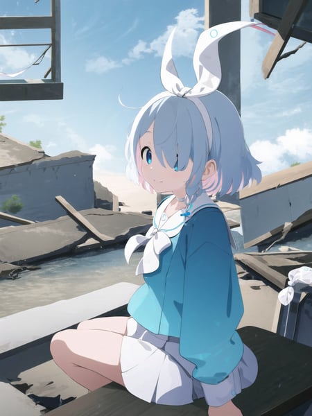 148-blue archive style - AI Model cover image