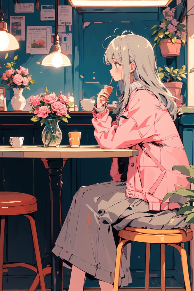 平涂赛璐璐/Flat paint style Lora - AI Model cover image