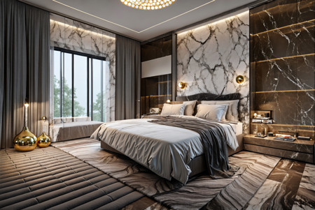 👍🏼 Modern luxury bedroom Concept  / BodyModel / Realistic Style / Anime Style / Background - AI LoRA model on PixAI