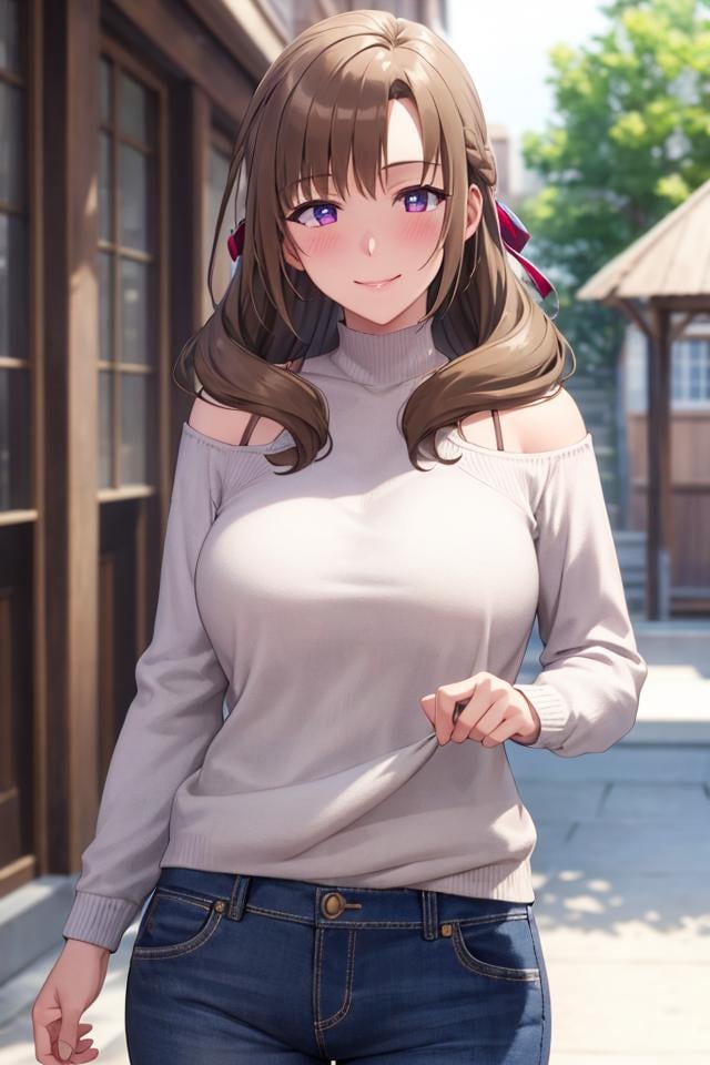 Mamako Oosuki (Tsuujou Kougeki ga Zentai Kougeki de Ni-kai Kougeki no Okaasan wa Suki desu ka?) - AI Model cover image