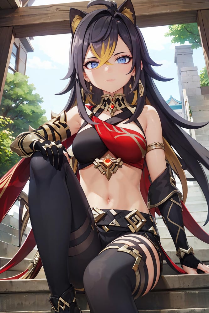 Dehya (Genshin Impact) by higekibaka (LyCORIS) - AI Model cover image