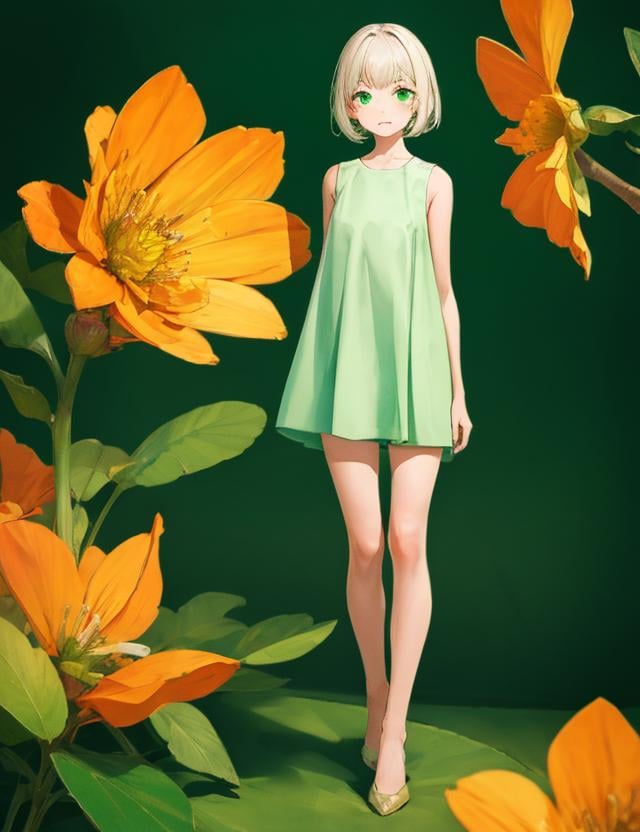 tent dress - AI Model cover image