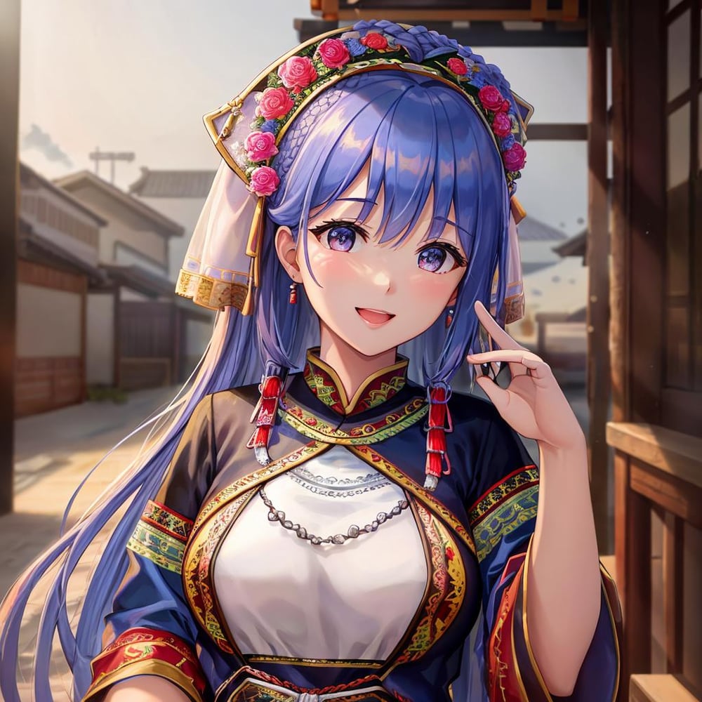 Zhuang Dresses - 壮族礼服 - AI Modelのカバー画像