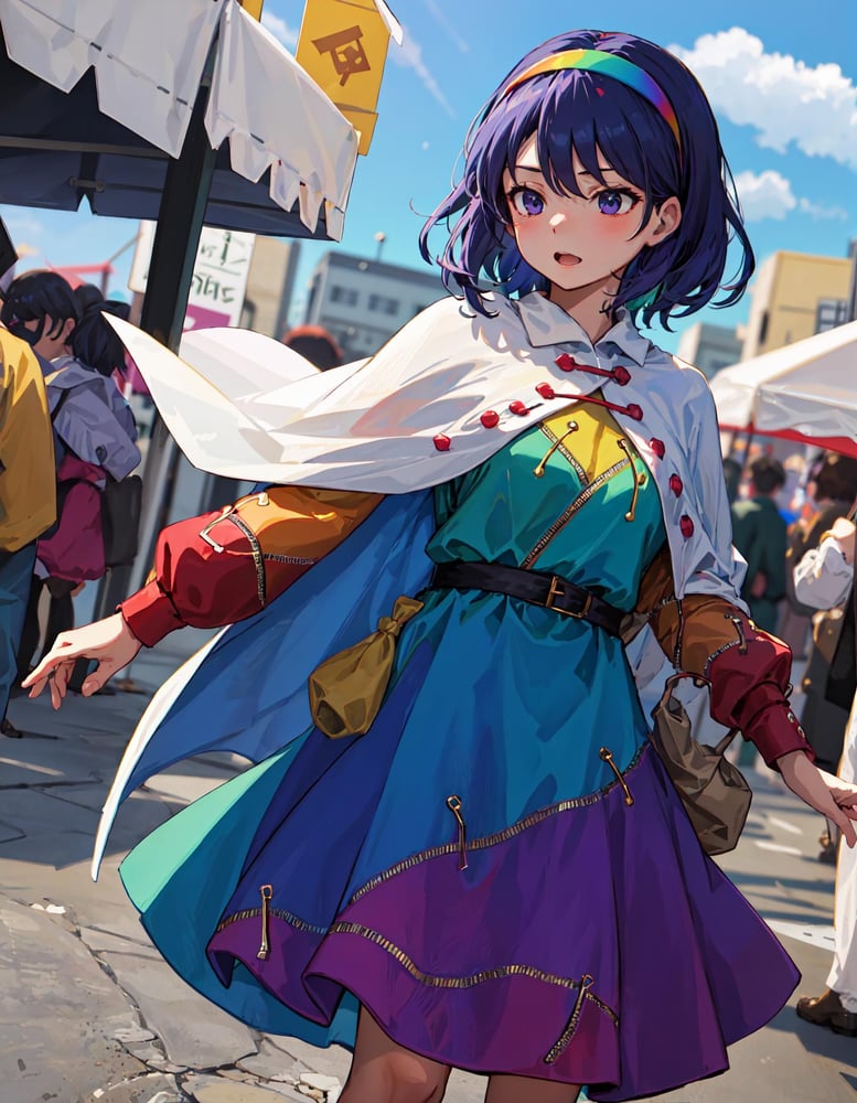 Chimata Tenkyuu (Touhou Project) - AI Model cover image