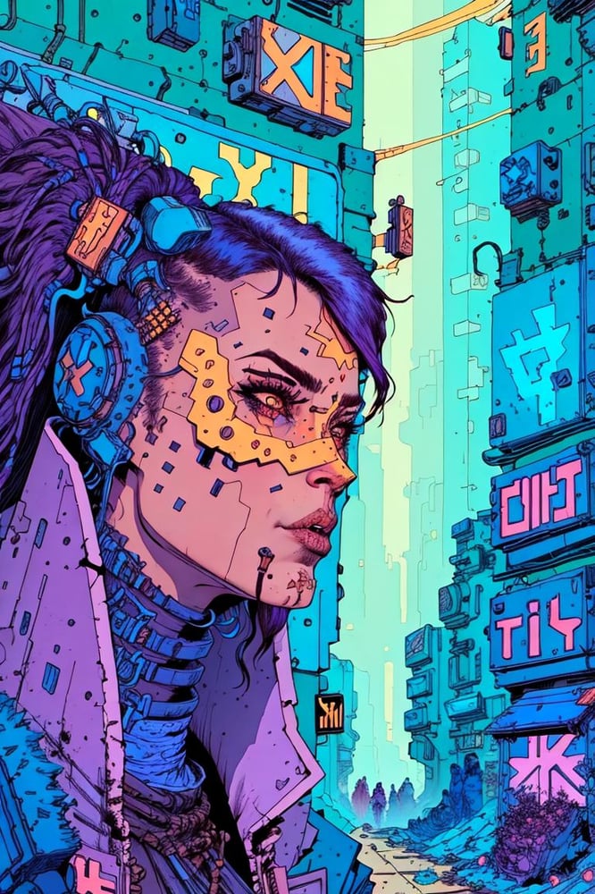 Josan Gonzalez aka Deathburger - LoRA Style Epoch 6 - AI LoRA model on PixAI