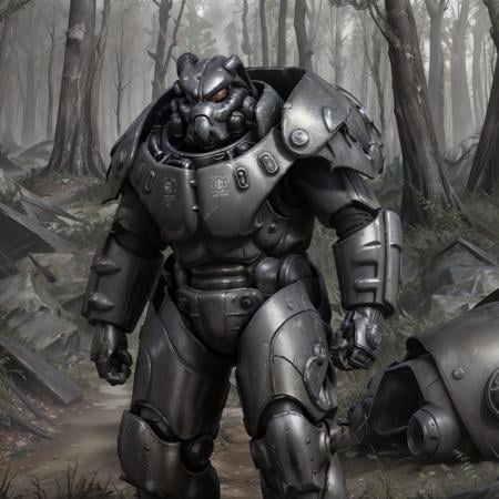 Enclave X-01 Power Armor - AI Model cover image