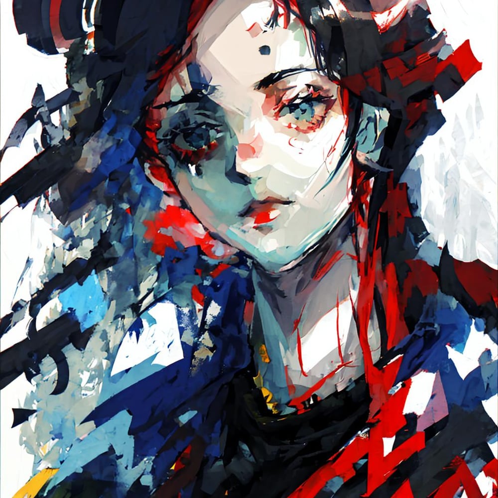 126-portrait painting(肖像画) - AI Model cover image