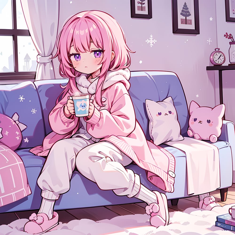 AI art "Cozy ♡"