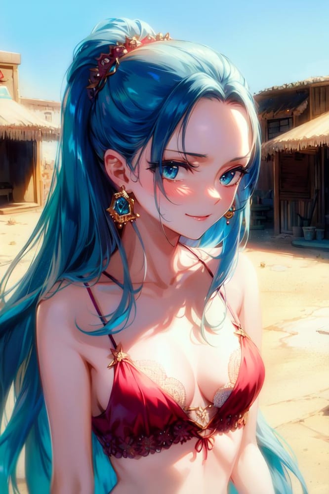 Nefertari Vivi v2.0 (ネフェルタリ・ビビ) One Piece Character LoRA - AI Model cover image