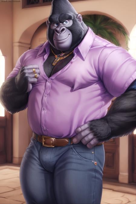 Big Daddy (Sing! movie character) Furry Character LoRA V1.0 - AI LoRA model on PixAI