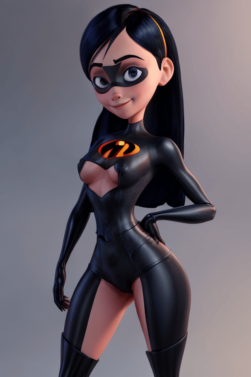 🧚🏼‍♀️ Violet Parr (The Incredibles) / BodyModel / Realistic Style / Anime Style / Pixar - AI LoRA model on PixAI