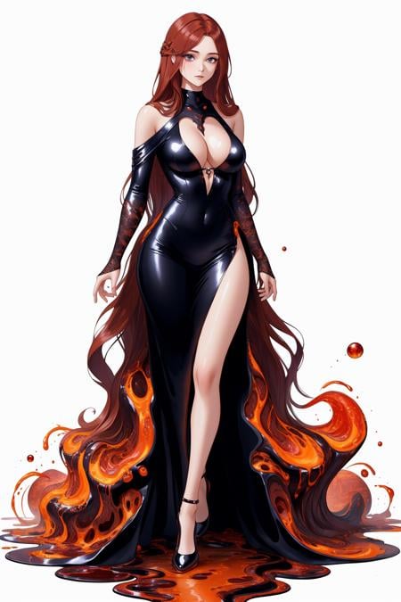 Elemental Series - Molten Lava - FC - AI LoRA model on PixAI