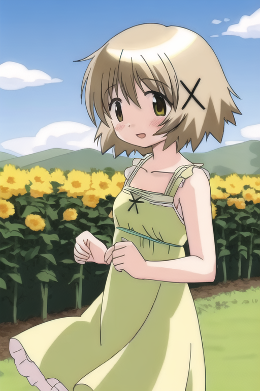 Hidamari Sketch (5 Girl Pack) - AI LoRA model on PixAI