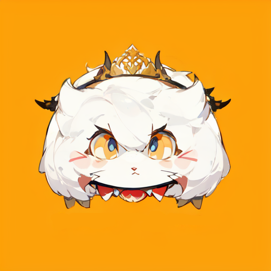 AI art "Angry cat Discord profile"