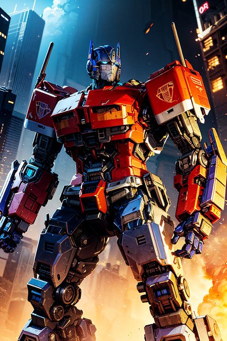 SXZ Optimus Prime [ Transformers ] - AI Model cover image