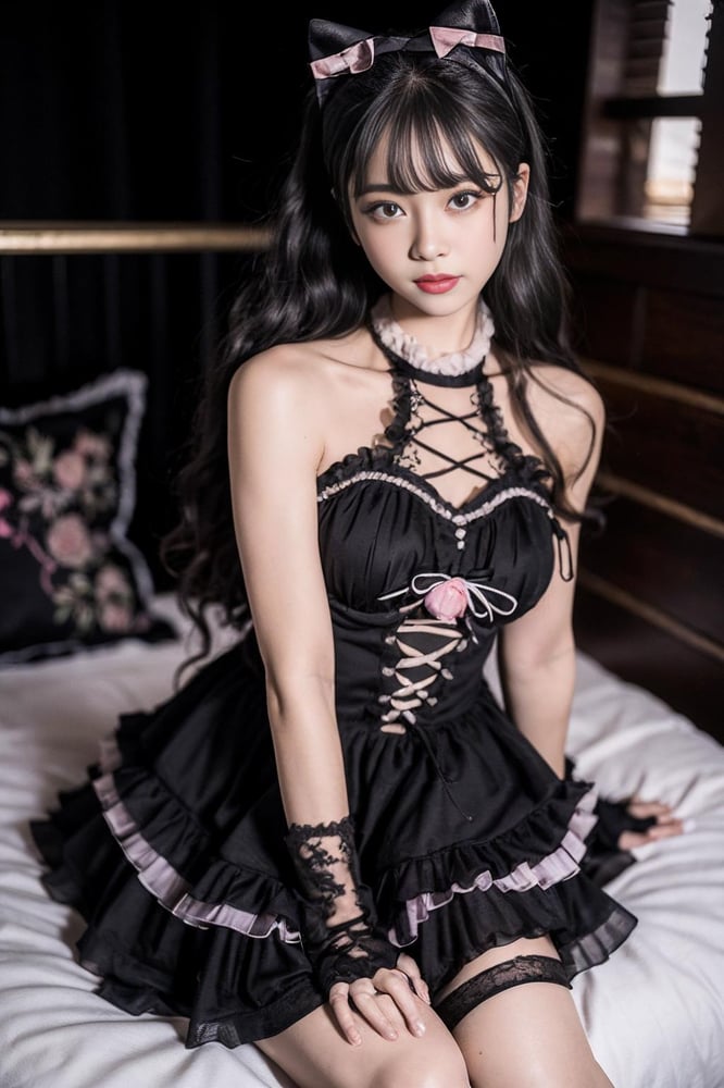 Black Little Dress - AI Model cover image