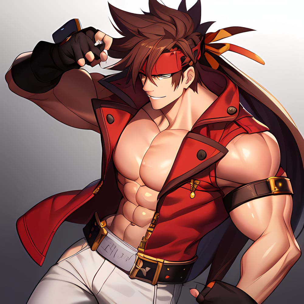 Sol Badguy (guilty gear) - AI LoRA model on PixAI