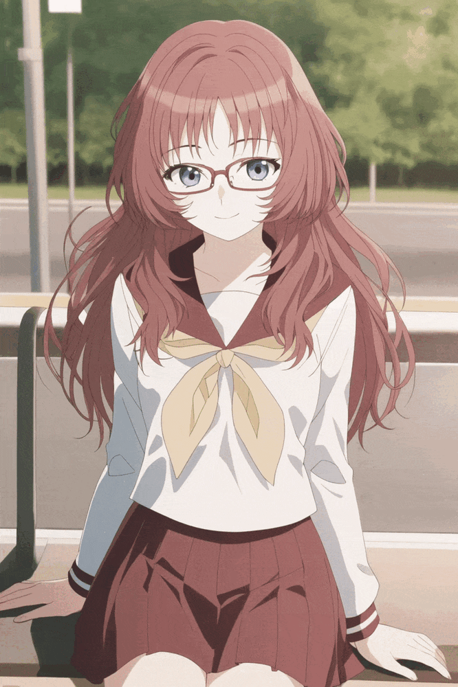 Ai Mie | Suki na Ko ga Megane wo Wasureta LoRa - AI LoRA model on PixAI