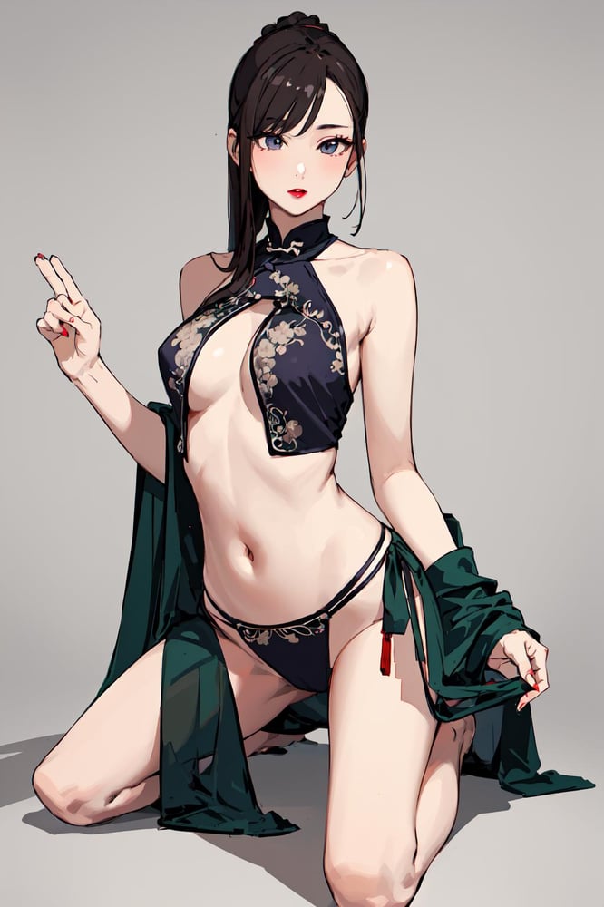 Chinese Underwear / 国风内衣 - AI Model cover image