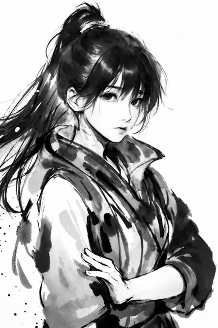 泼墨 ink splash - AI Model cover image