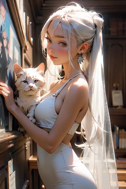 AI artwork generated with キラキラした瞳