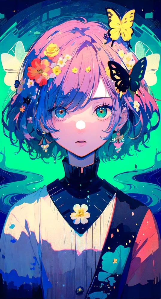[LoHa] Ultramarine/仏青 Concept (With HD dataset& noise version) - AI Model cover image