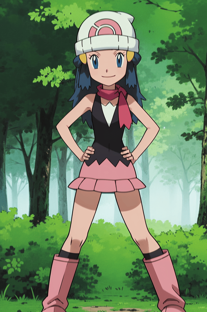Dawn - Pokemon - Character LORA - AI LoRA model on PixAI