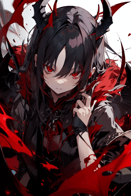 AI art "Demon Princess"