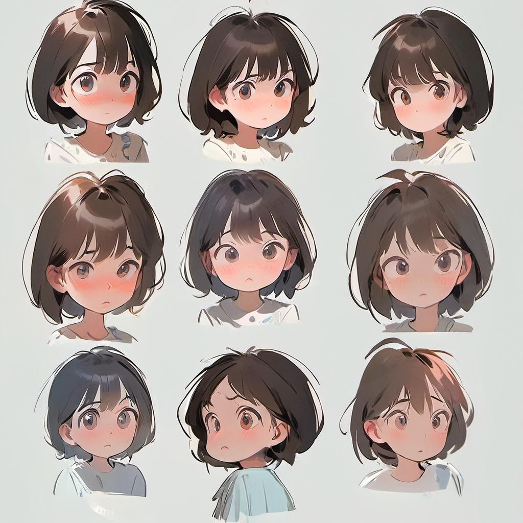 （SDXL）stickers - 表情包 - AI Model cover image