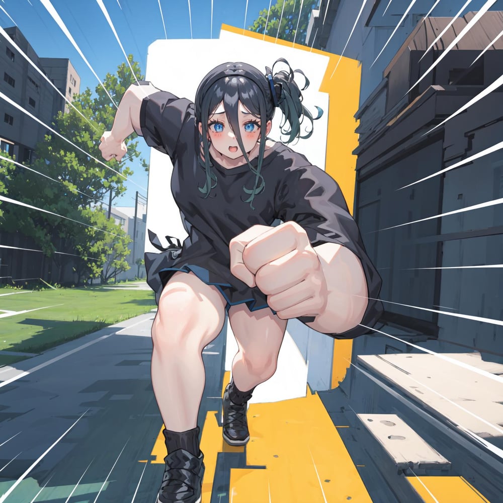 Muscular women in a hurry! - 勝ち取りたいものもない[卡其脱离太] v1.1 - AI Model cover image
