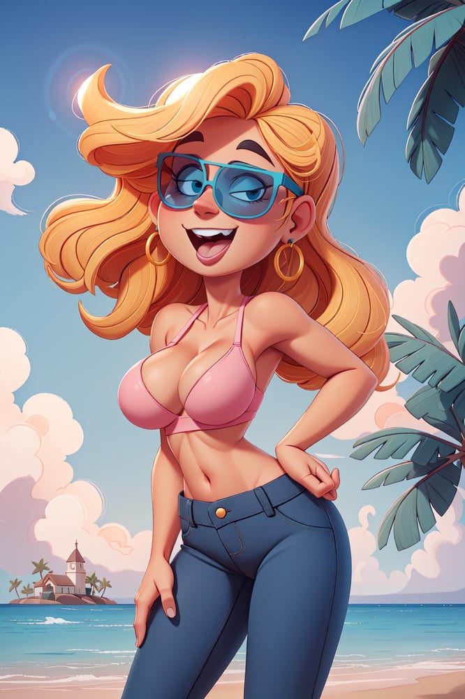 Cute Cartoon Illustration - AI Model cover image