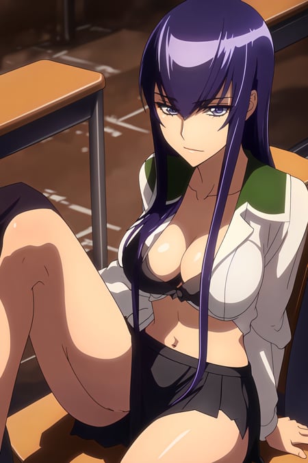 Saeko Busujima v2.1 - AI Model cover image